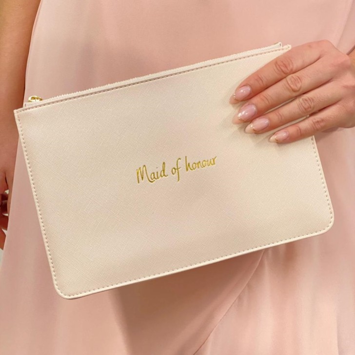 Katie Loxton 'Maid of Honour' Blossom Pink Perfect Pouch