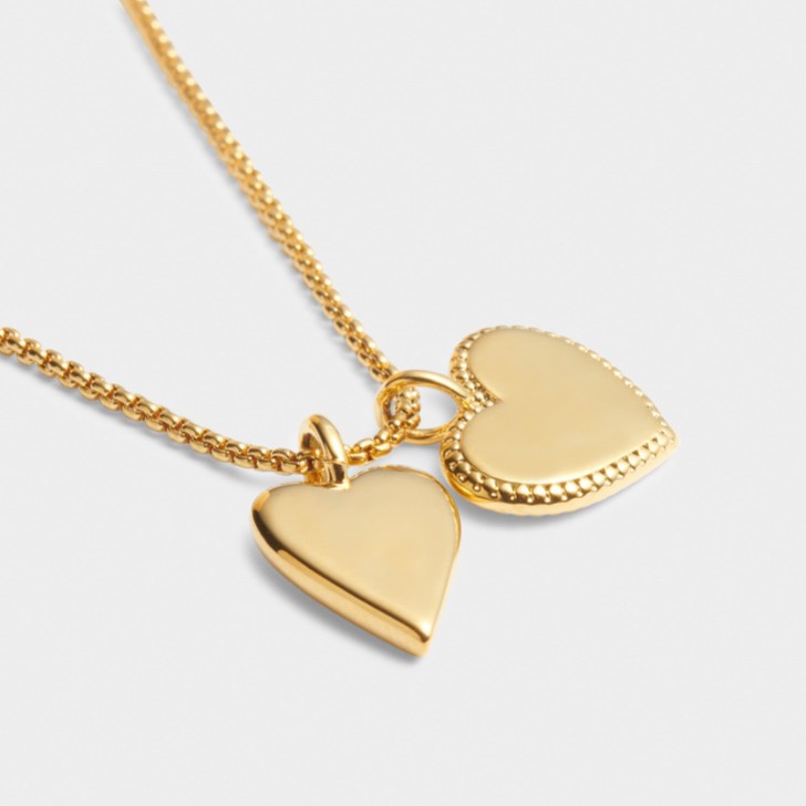Katie Loxton 'Maid of Honour' Gold Bridal Charm Necklace