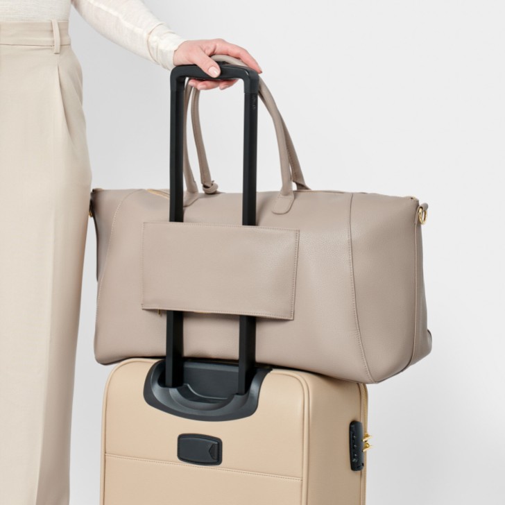 Katie Loxton Mayfair Taupe Weekend Holdall Duffle Bag