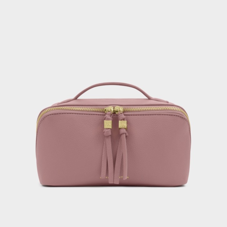 Katie Loxton Soho Medium Deep Rose Makeup and Wash Bag