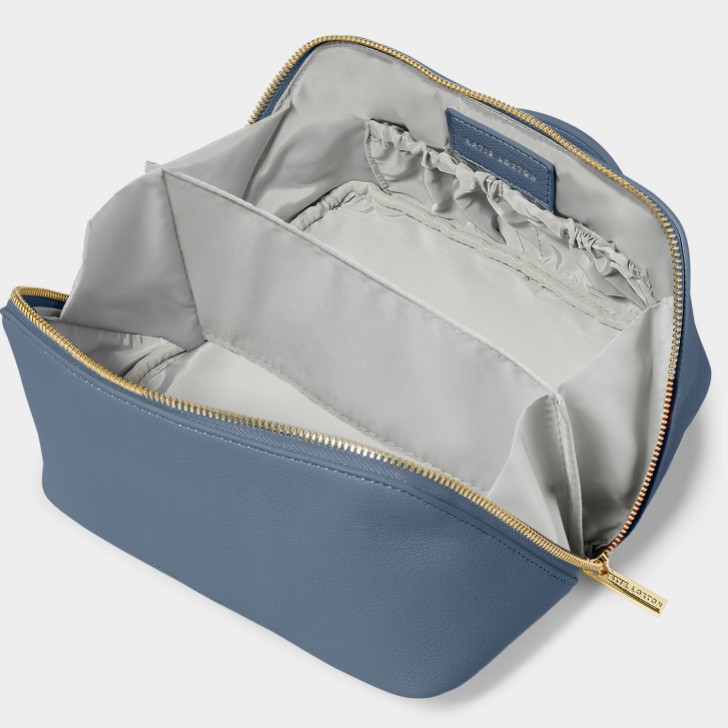 Katie Loxton Medium Navy Makeup and Wash Bag