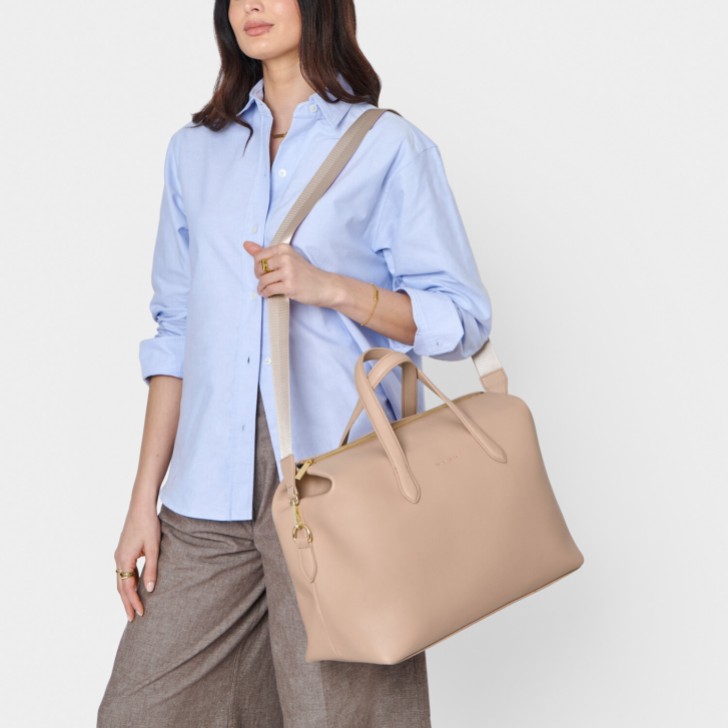 Katie Loxton Milano Borsa da cabina rosa nudo