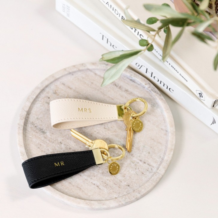 Katie Loxton 'Mr' & 'Mrs' Boxed Wedding Keyrings