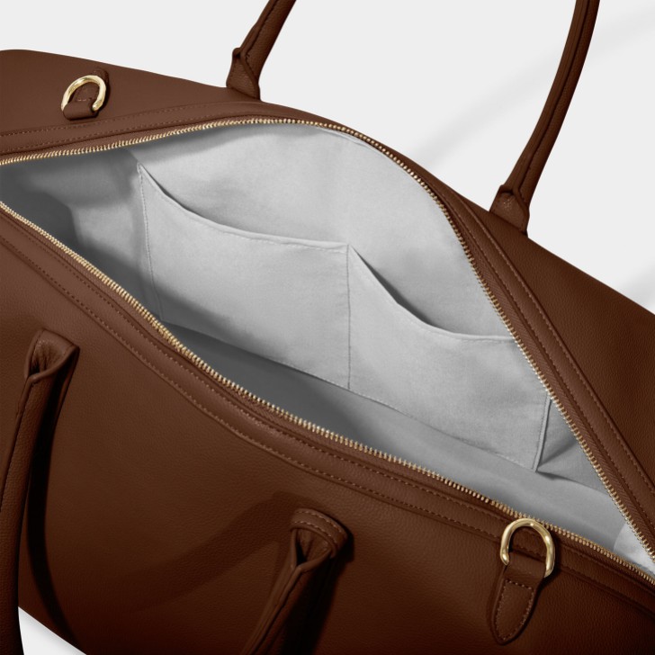 Katie Loxton Oxford Chocolate Weekend Holdall Duffle Bag