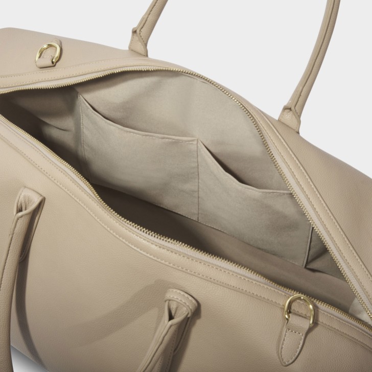 Katie Loxton Oxford Light Taupe Weekend Holdall Duffle Bag