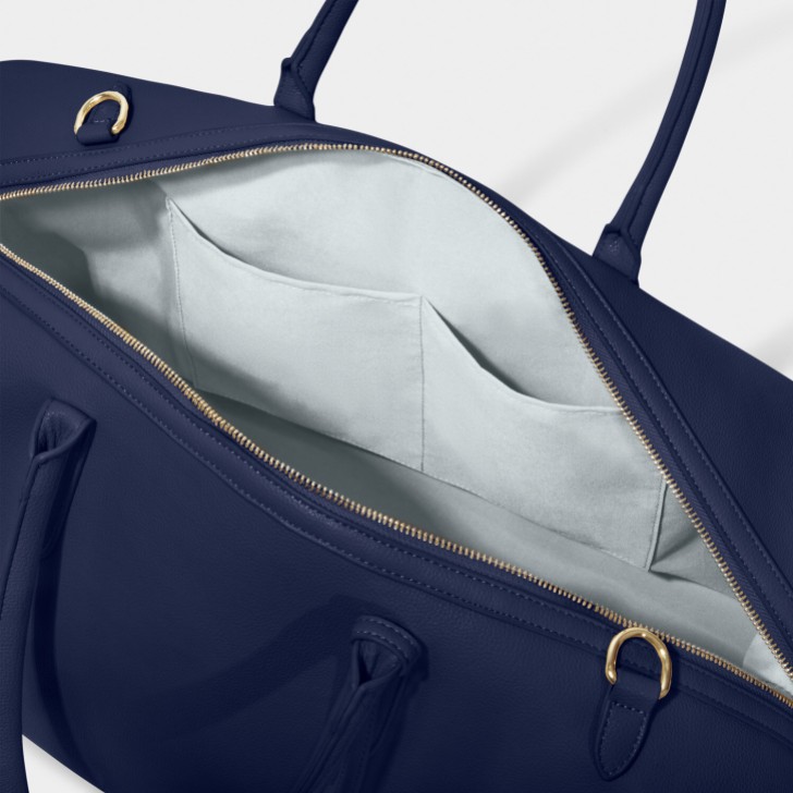 Katie Loxton Borsone da viaggio Oxford blu notte per il fine settimana