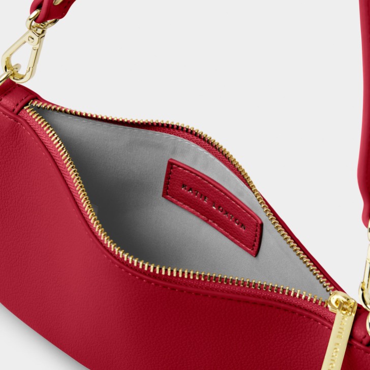 Katie Loxton Reya Garnet Red Shoulder Bag