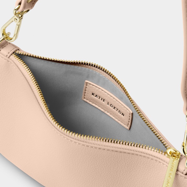 Katie Loxton Reya Nude Pink Shoulder Bag