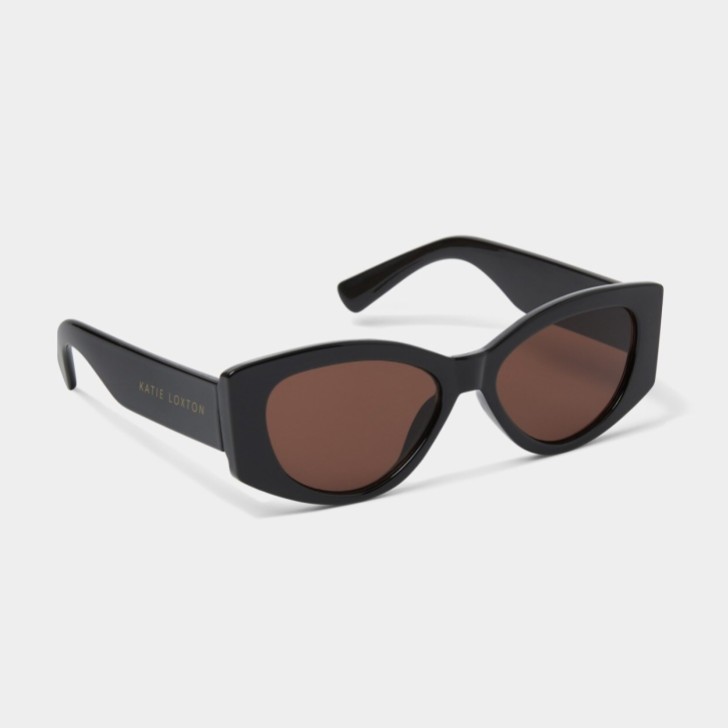 Katie Loxton Rimini Brown Oval Sunglasses