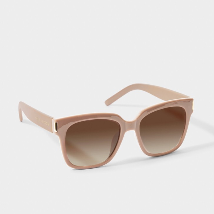 Katie Loxton Quadratische Roma-Sonnenbrille in Nerz