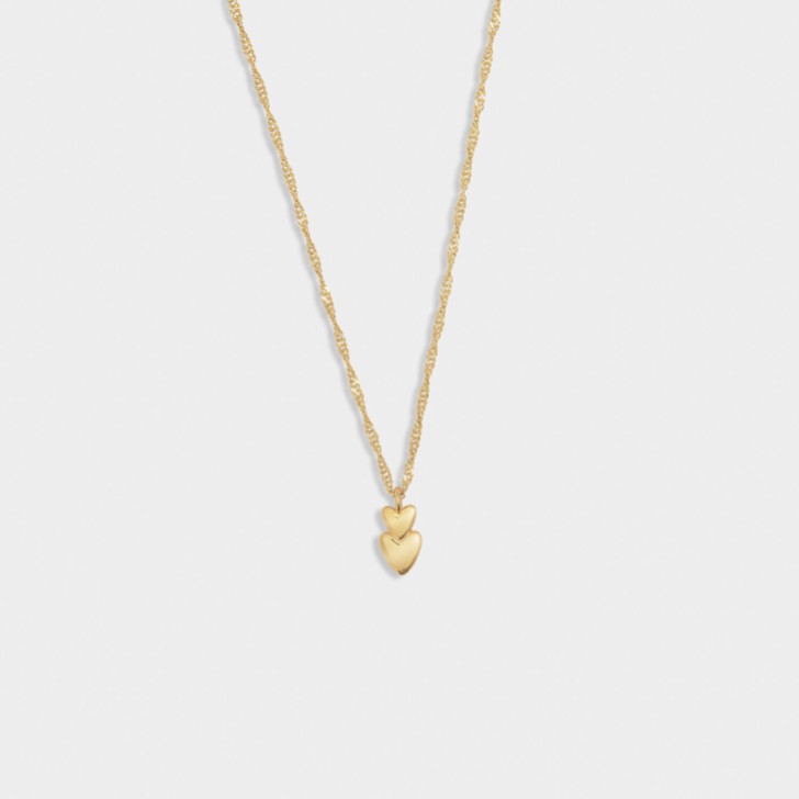 Katie Loxton 'So Loved' Gold Charm Necklace