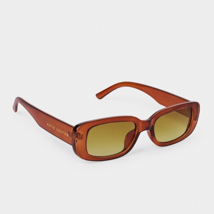 Katie Loxton Venice Amber Rectangle Sunglasses