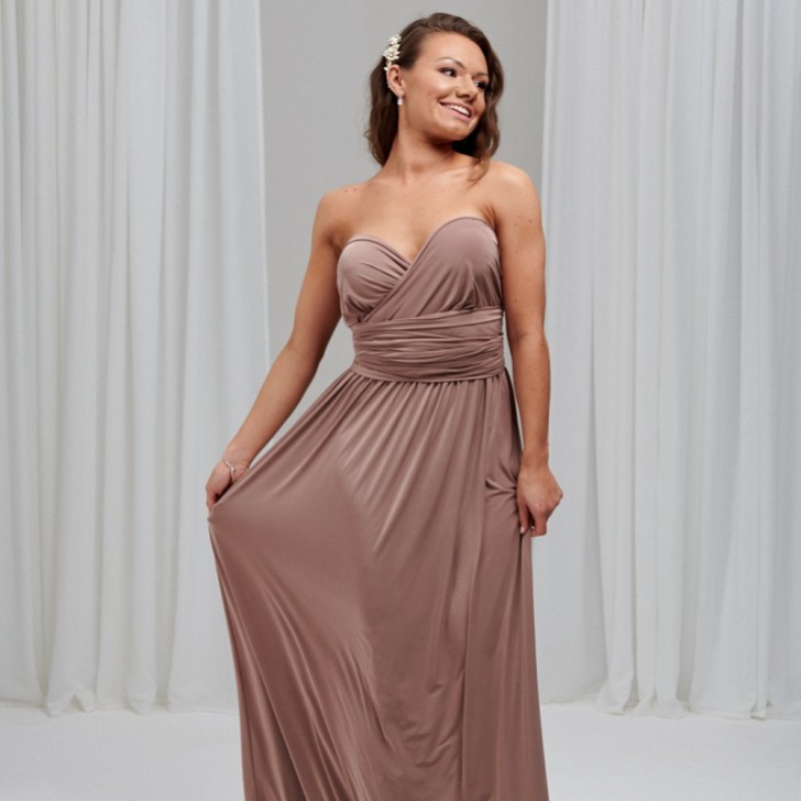Lily Rose Desert Taupe Multiway Bridesmaid Dress