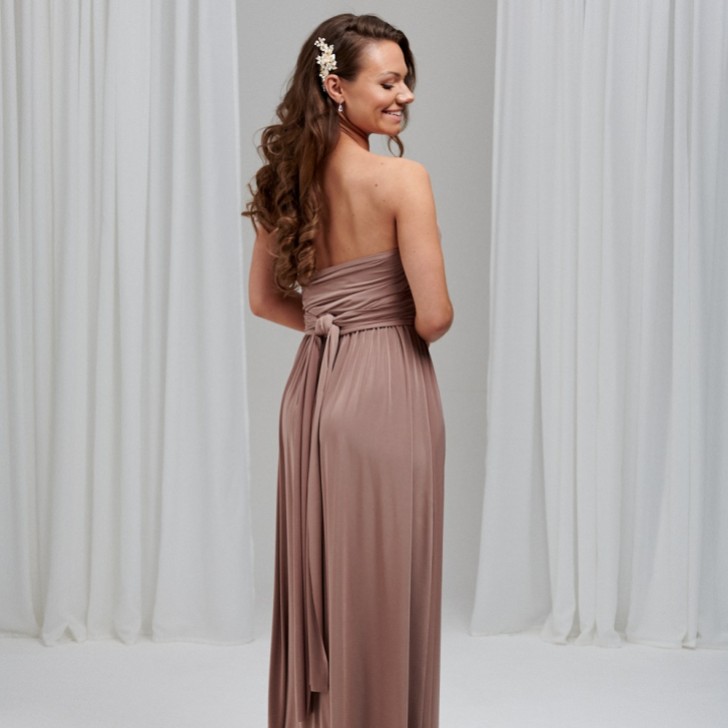 Lily Rose Desert Taupe Multiway Bridesmaid Dress