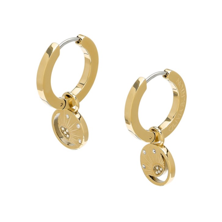 Olivia Burton Celestial Sun Gold Plated Hoop Earrings