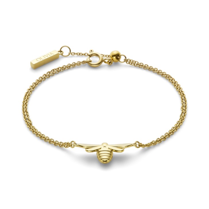 Olivia Burton Honey Bee Dainty Gold Plated Bracelet