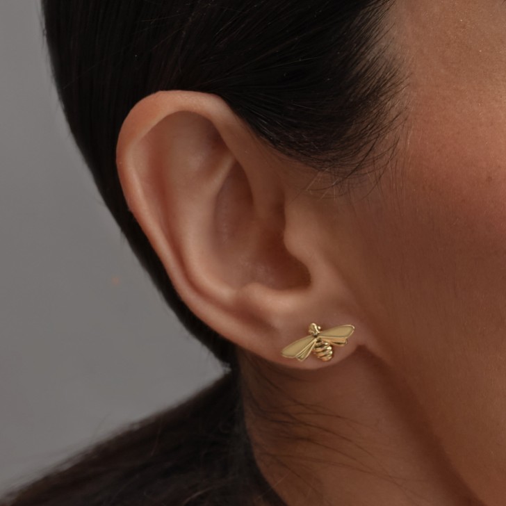 Olivia Burton Honey Bee Gold Stud Earrings
