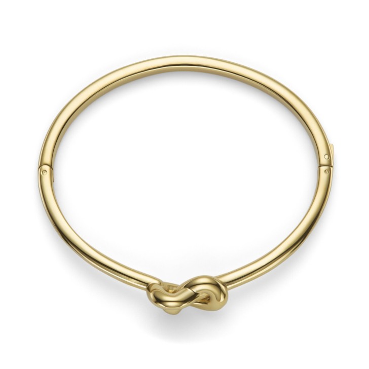 Olivia Burton Lover's Knot Gold Plated Bangle