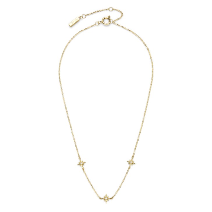 Olivia Burton North Star Gold Plated Stacking Necklace