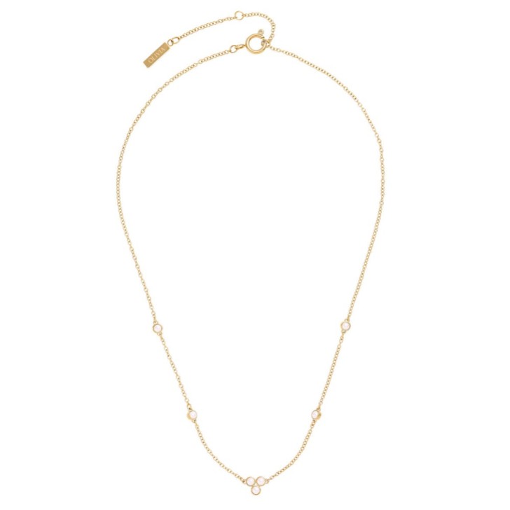 Olivia Burton Pearl Cluster Gold Chain Necklace