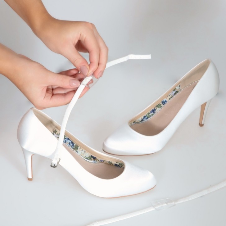 Perfect Bridal Detachable Instep Shoe Straps (Narrow)