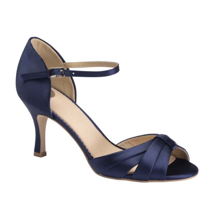 Navy blue special occasion shoes online