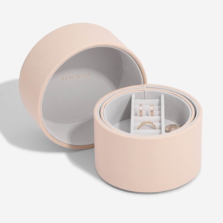 Stackers Blush Bedside Table Jewellery Box Pod