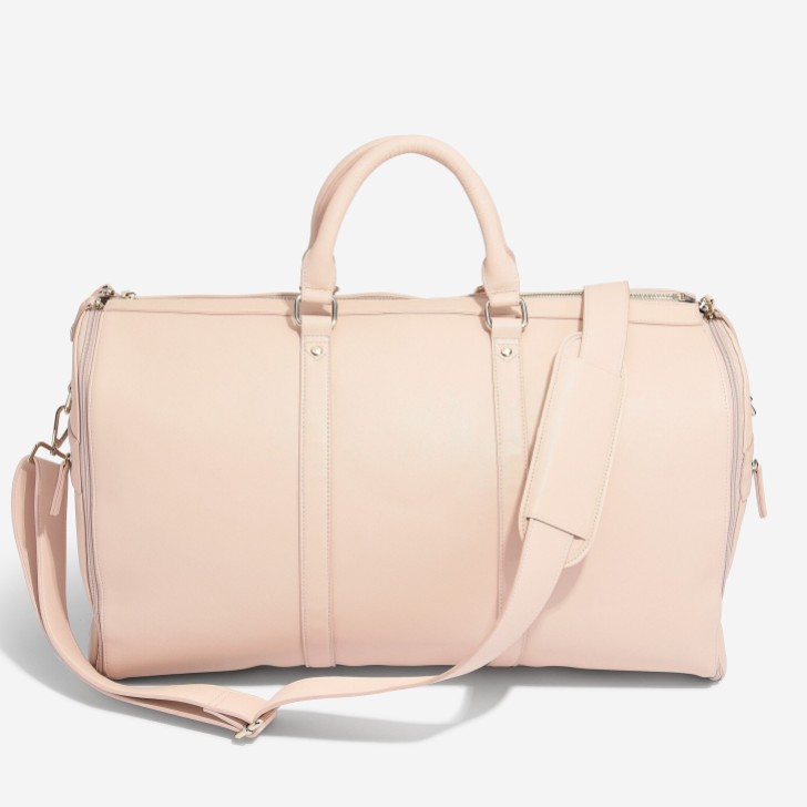 Stackers Blush Pink Garment Weekend Bag