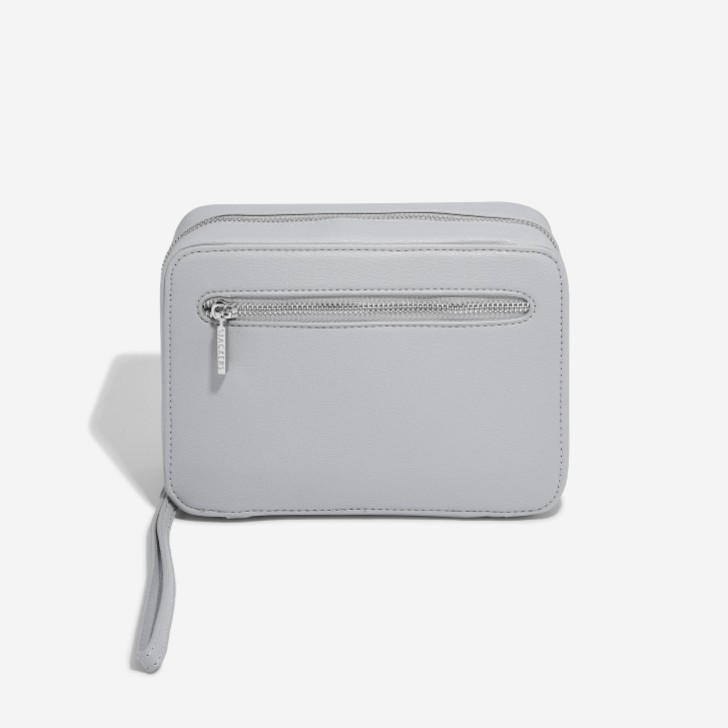 Stackers Pebble Gray Cable Tidy Organizer Bag