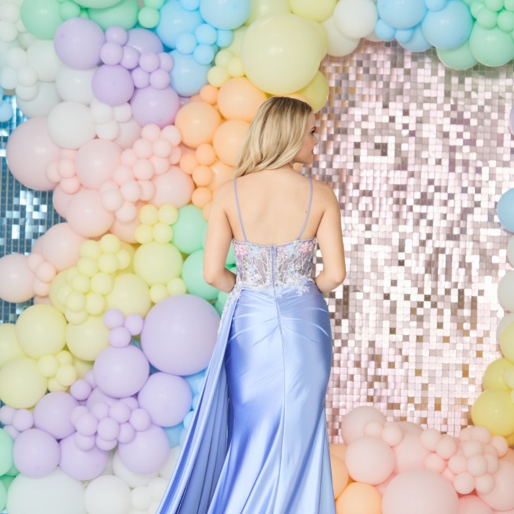 Tiffanys Allie Blue Prom Dress