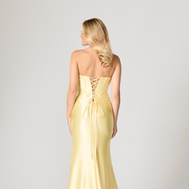 Tiffanys Jersey Lemon TFY Prom Dress