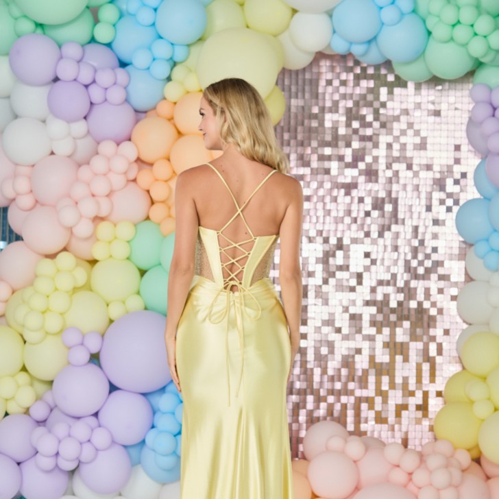 Tiffanys Jess Lemon Prom Dress