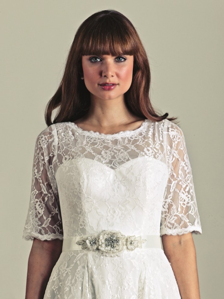 Joyce Jackson Dawlish Embellished Floral Wedding Dress Belt