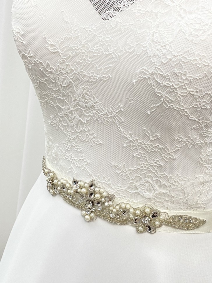 Joyce Jackson Sherford Vintage Inspired Beaded Dress Belt