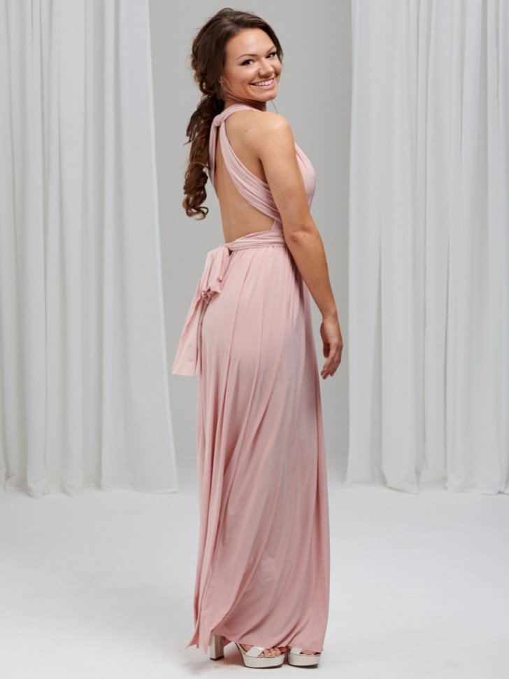 Lily Rose Chalk Pink Multiway Bridesmaid Dress