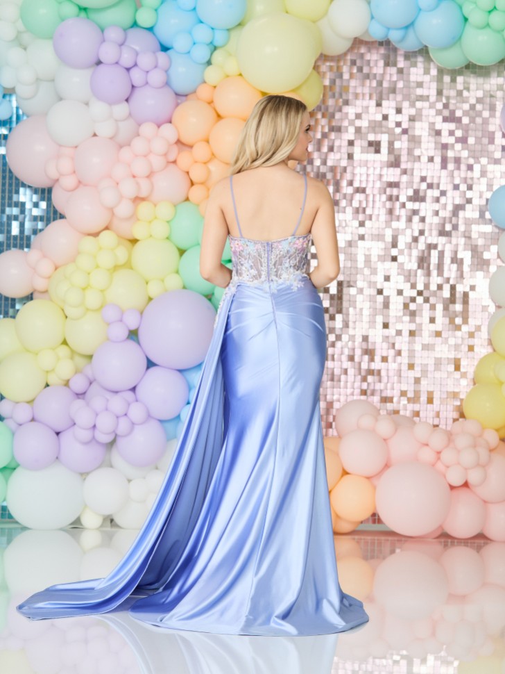 Tiffanys Allie Blue Prom Dress