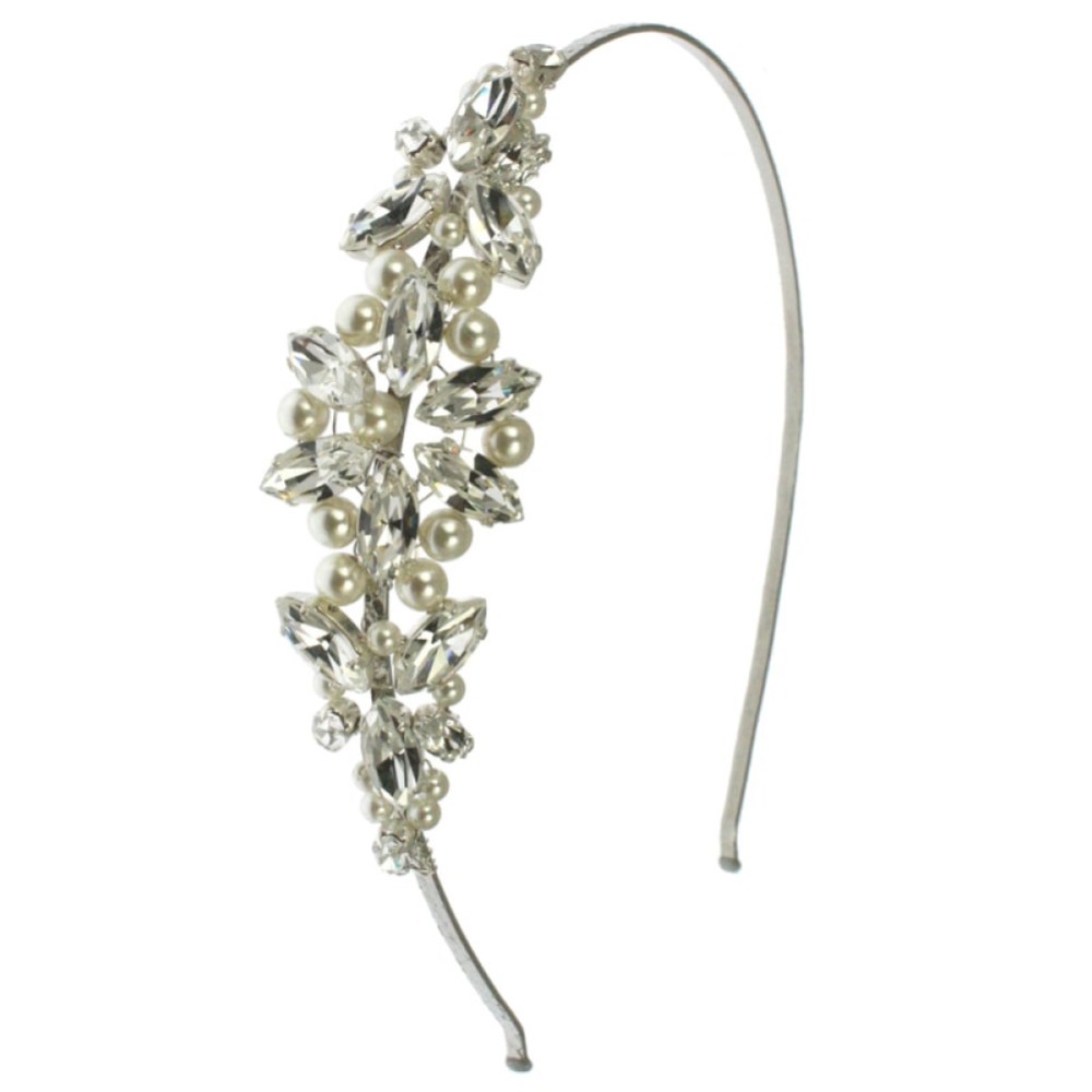 Photograph of Arianna Pearl Star Bridal Headband AR425