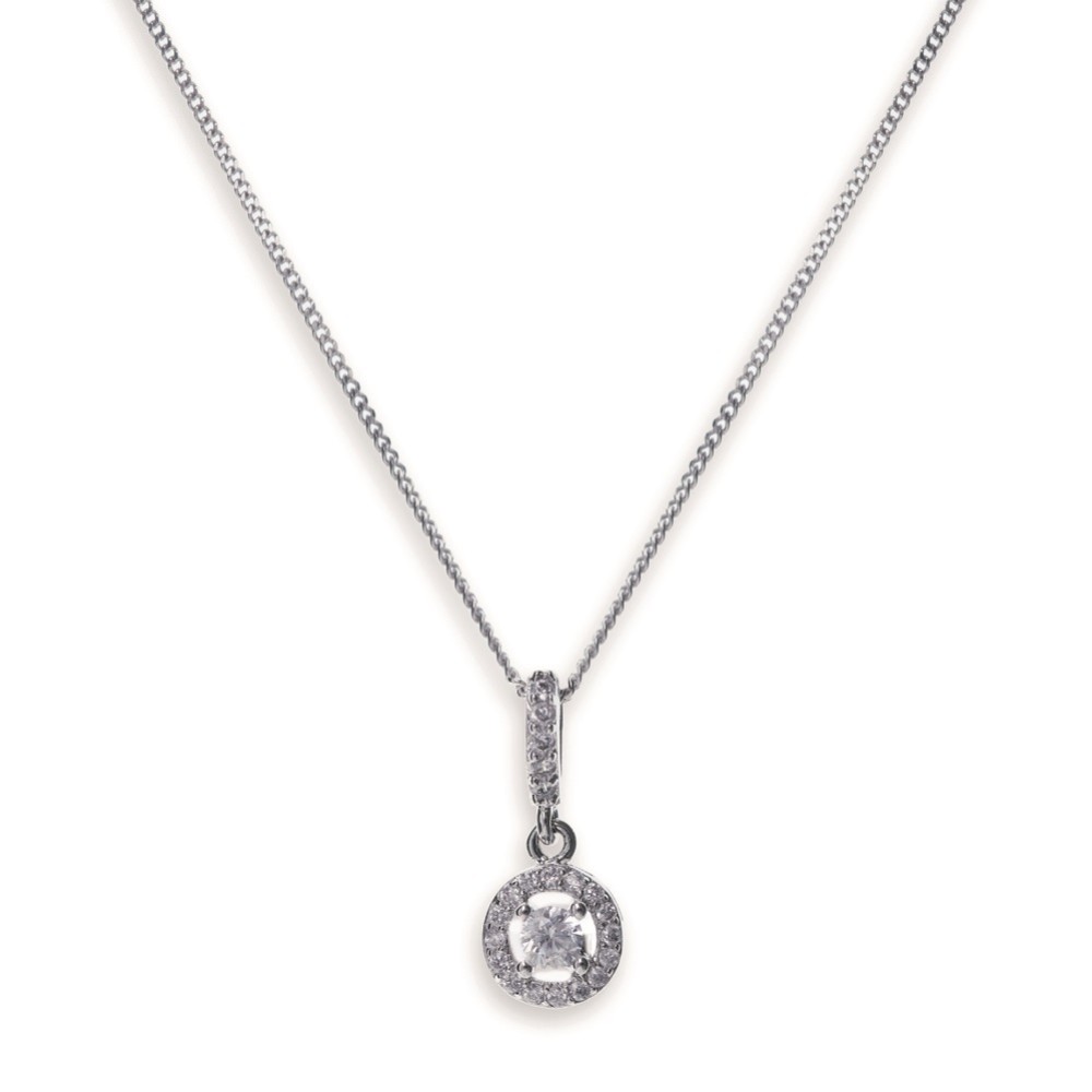 Photograph of Ivory and Co Balmoral Crystal Pendant Necklace