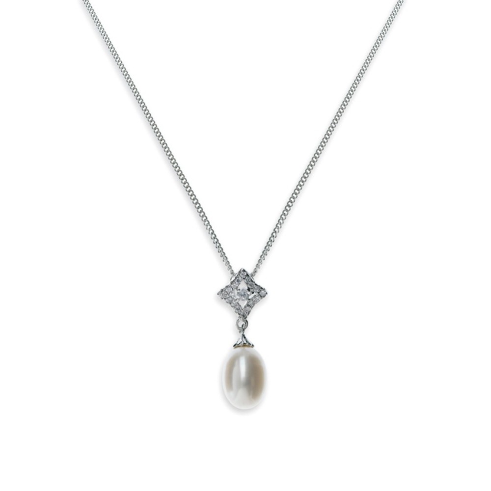 Photograph of Ivory and Co Morocco Pearl Pendant Necklace