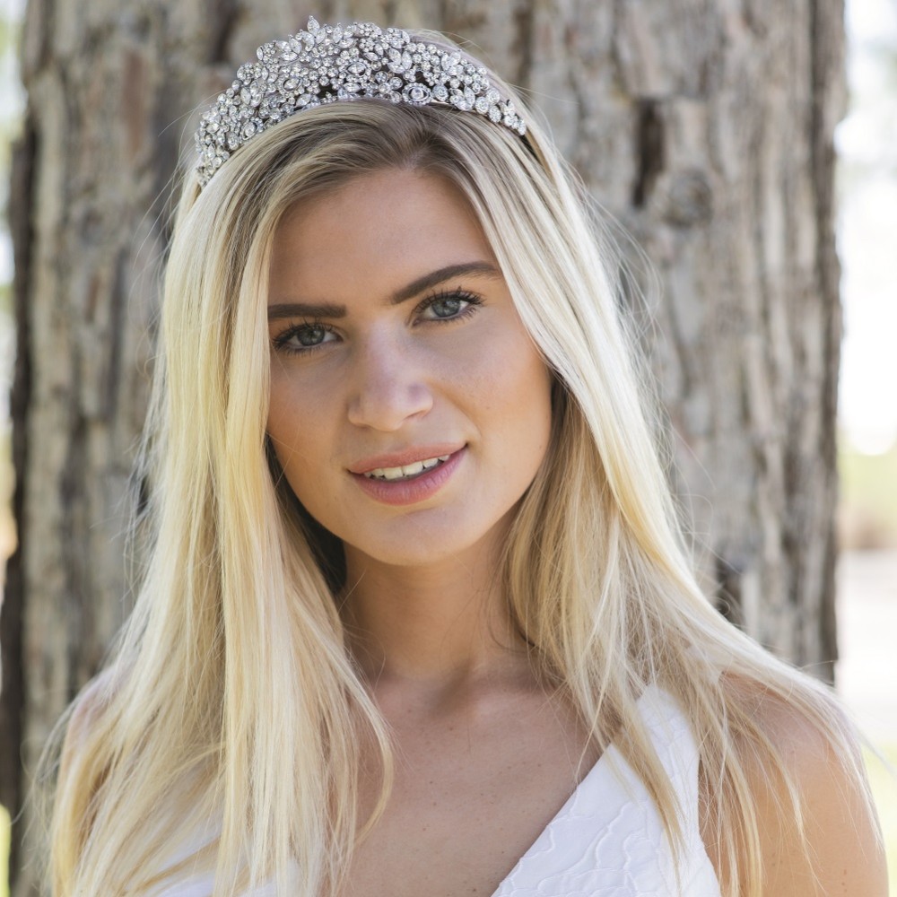 Photograph of Ivory and Co Princess Grace Crystal Embellished Tiara