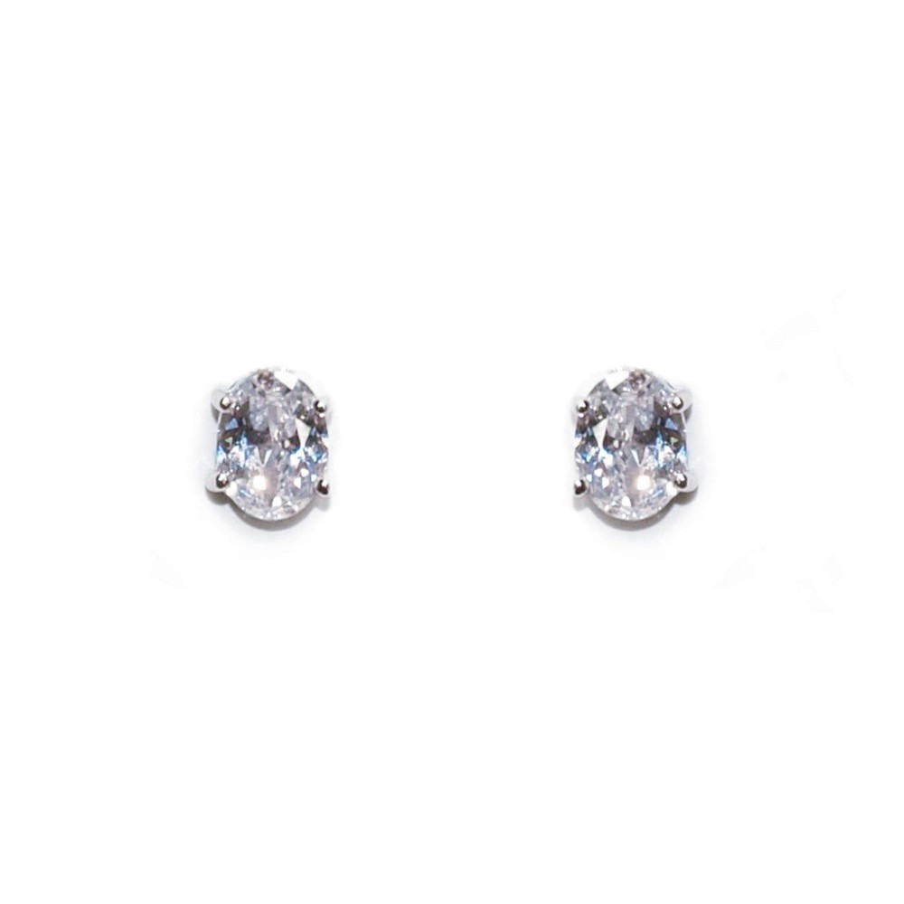 Photograph of Ivory and Co Rapture Cubic Zirconia Stud Earrings