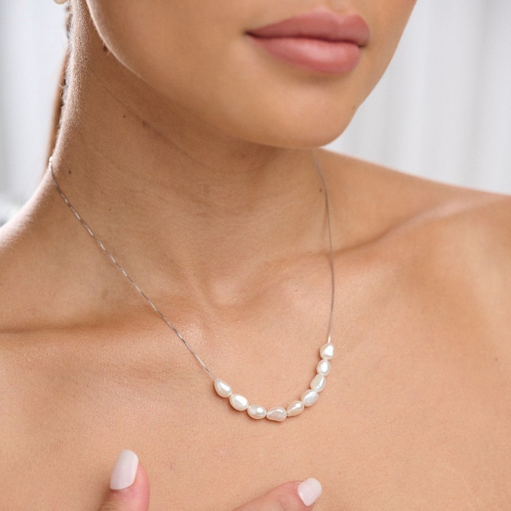 Photograph of Kala Freshwater Pearl Necklace