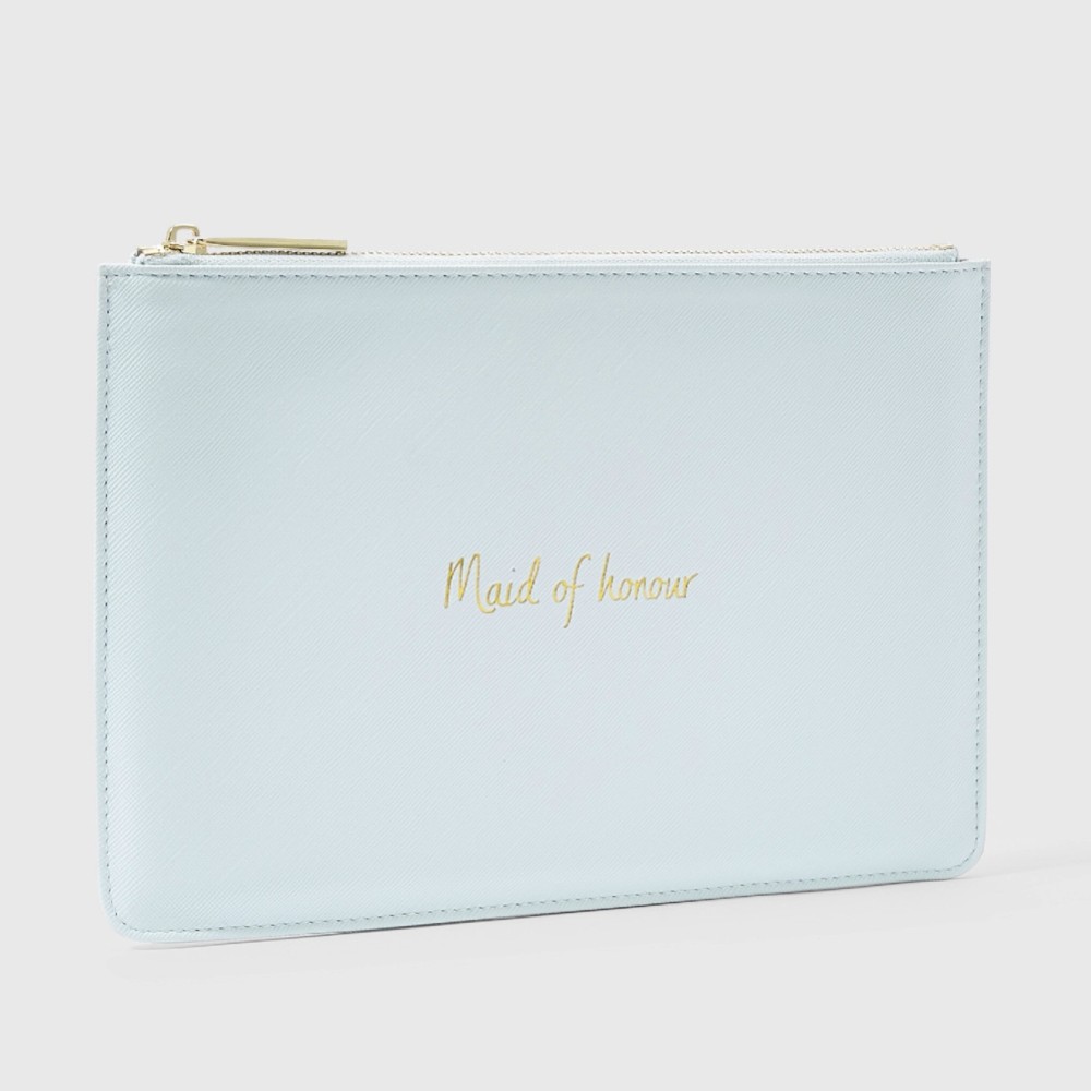 Katie Loxton 'Maid of Honour' Powder Blue Perfect Pouch