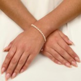 Photograph: Adelina Freshwater Pearl and Chain Bracelet