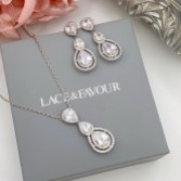 Photograph: Alessandra Vintage Inspired Crystal Bridal Jewelry Set
