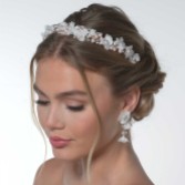 Photograph: Amaryllis Blush Pearls Floral Headband