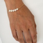 Photograph: Arianna Bracelet en perles de riz ARW684