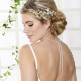 Photograph: Arianna Entranced Vintage Inspired Backdrop Wedding Jewellery Set ARJ097