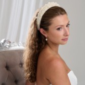 Photograph: Arianna Pearl Embellished Bridal Headband AR793