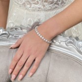 Fotografia: Bracciale da sposa Claverley con cristalli rotondi e impreziositi